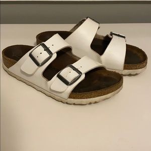 White Birkenstocks